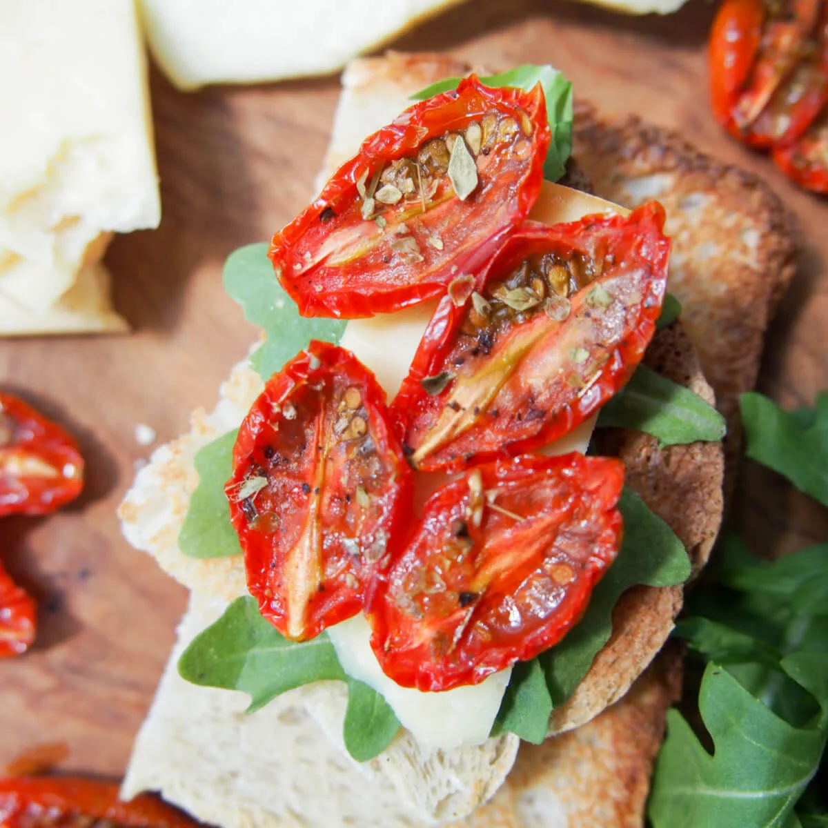 Slow roasted tomatoes
