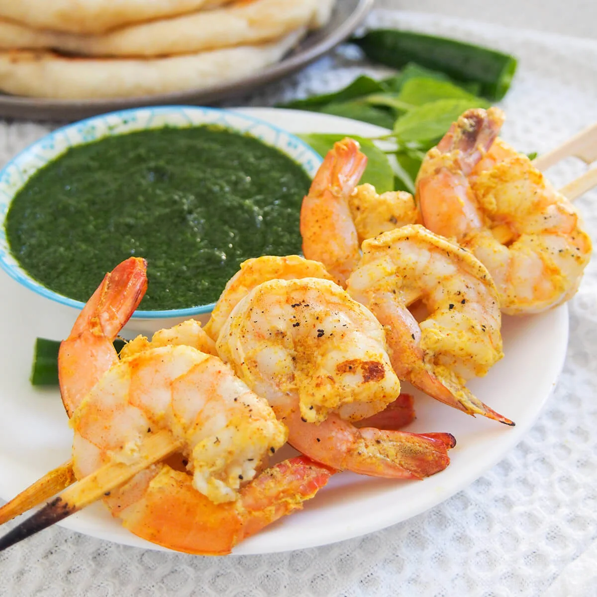 Tandoori shrimp (prawns)