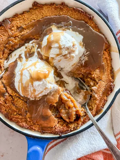 Pastel de calabaza con especias chai y caramelo