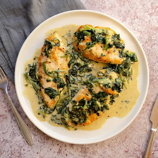 Keto Chicken Florentine