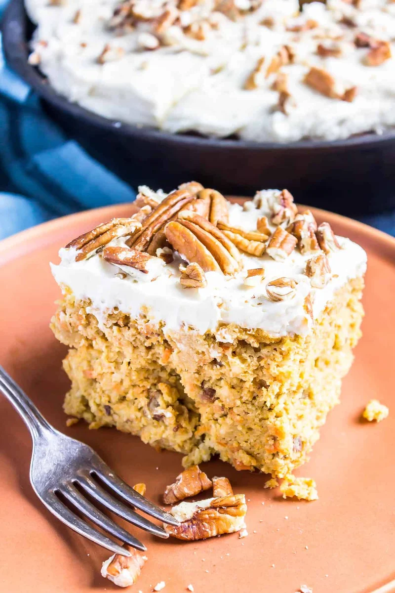 Tarta de zanahoria keto