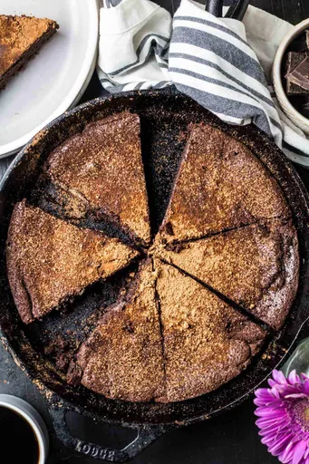 Keto Mocha Chocolate Cake