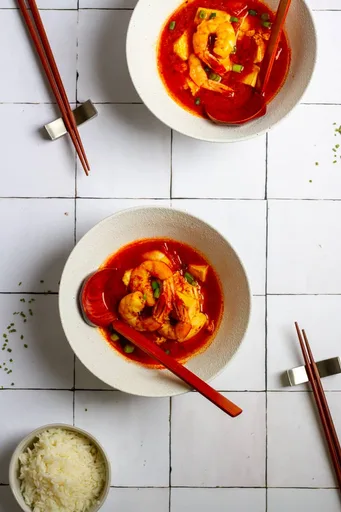 Kimchi Seafood Soup