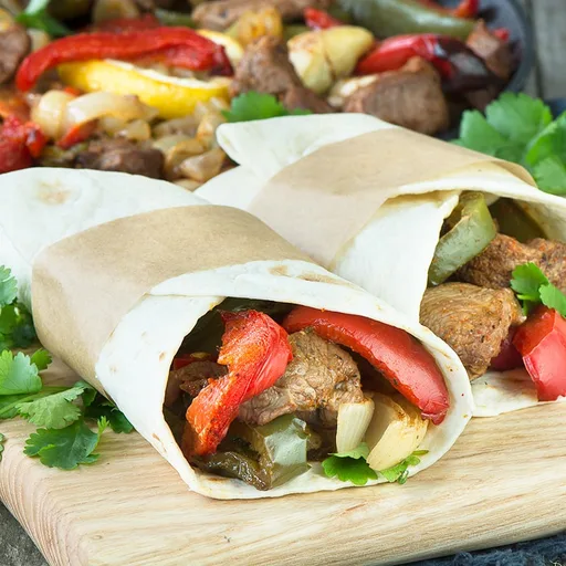 Fajitas de cordero