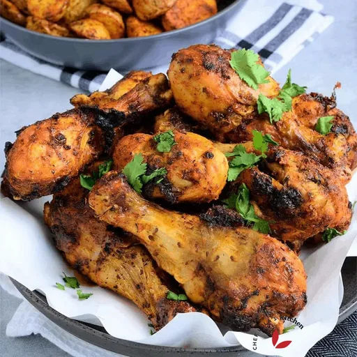 Muslos de pollo en freidora de aire