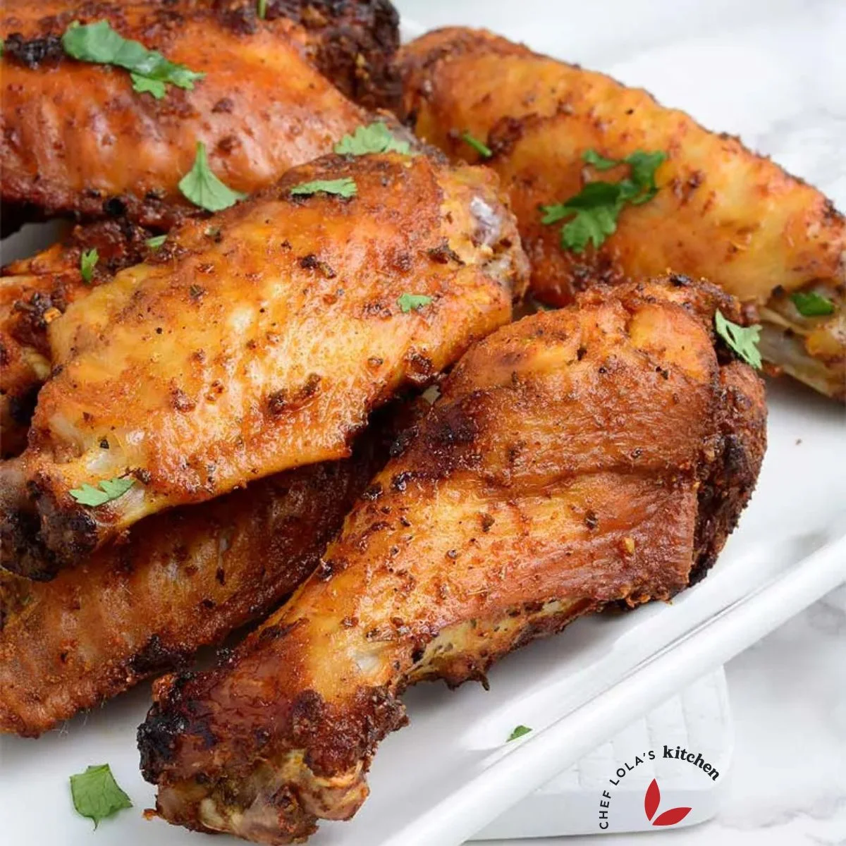 Air fryer Turkey wings recipe