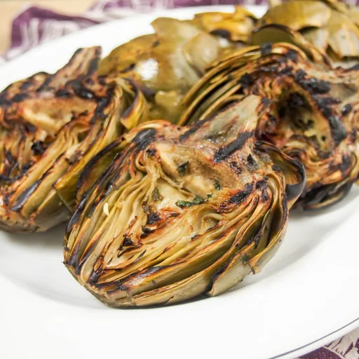 Alcachofas a la parrilla
