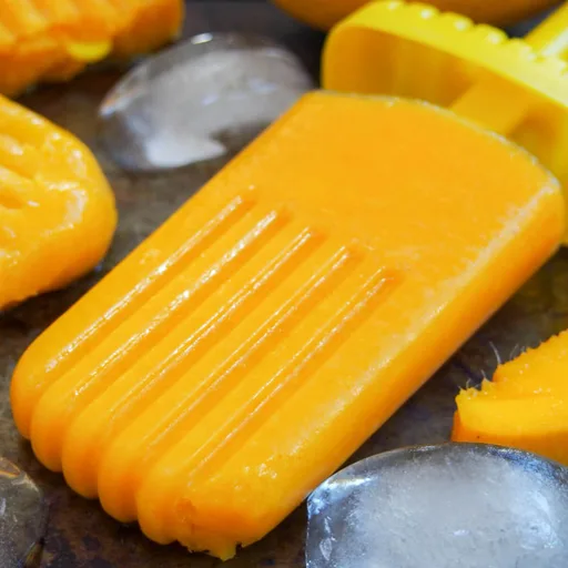 Paletas de mango (helados)