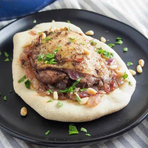 Musakhan (Palestinian sumac chicken)