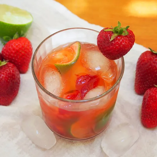 Caipiriña de fresa