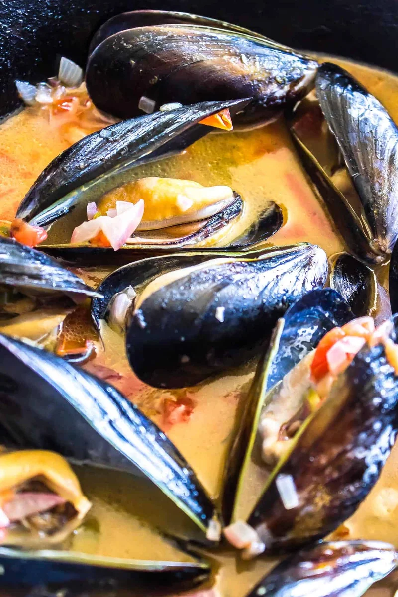 Chilli Mussels