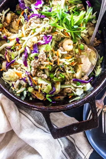 Keto Egg Roll in a Bowl