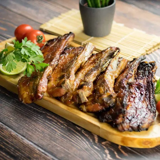 Costillas de cerdo ahumadas