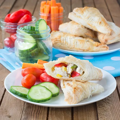 Easy Chicken & Vegetable Pasties