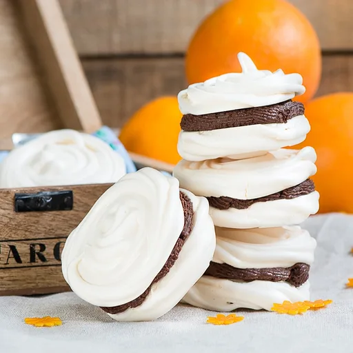 Chocolate Orange Meringues