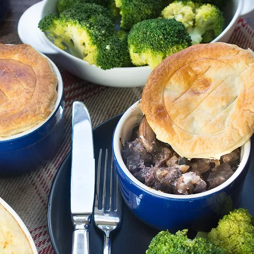 Easy Steak and Mushroom Pie