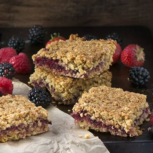 Summer Fruits Flapjacks