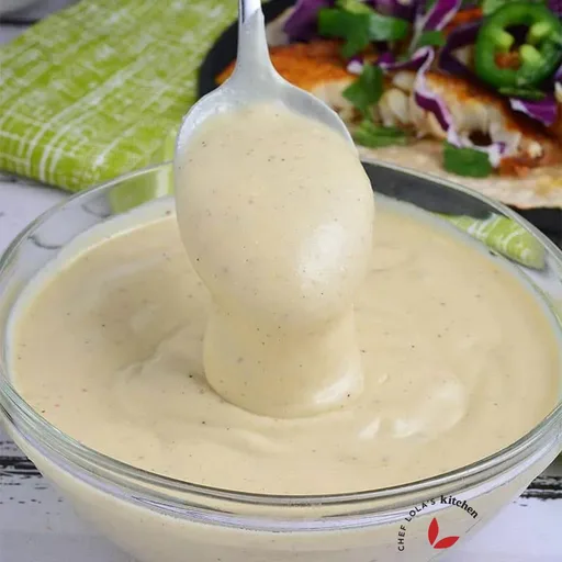 salsa para tacos de pescado