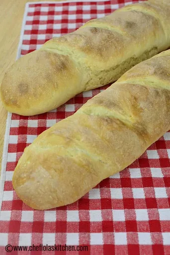 No-Knead French Bread (No Knead Baguette)