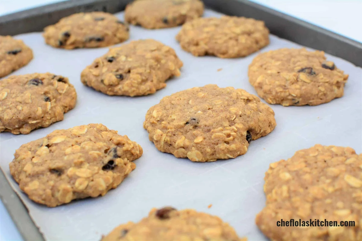 Refined Sugar-free Oatmeal Cookies