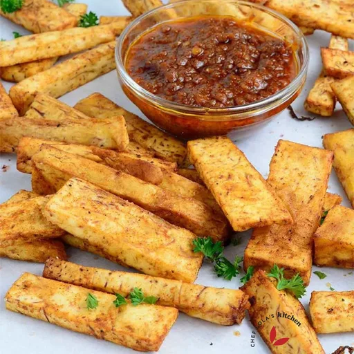 Taro fries