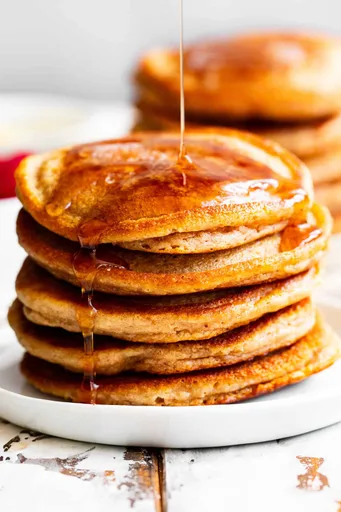 Fluffy Almond Flour Pancakes (Healthy, Gluten Free, Paleo)