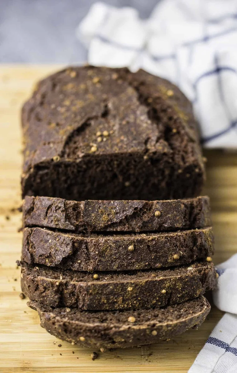 Russian Borodinsky Dark Rye Bread