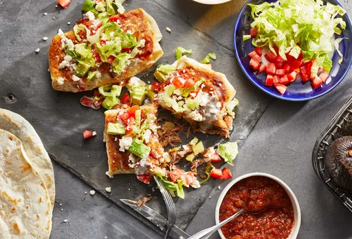 Beef Chimichangas