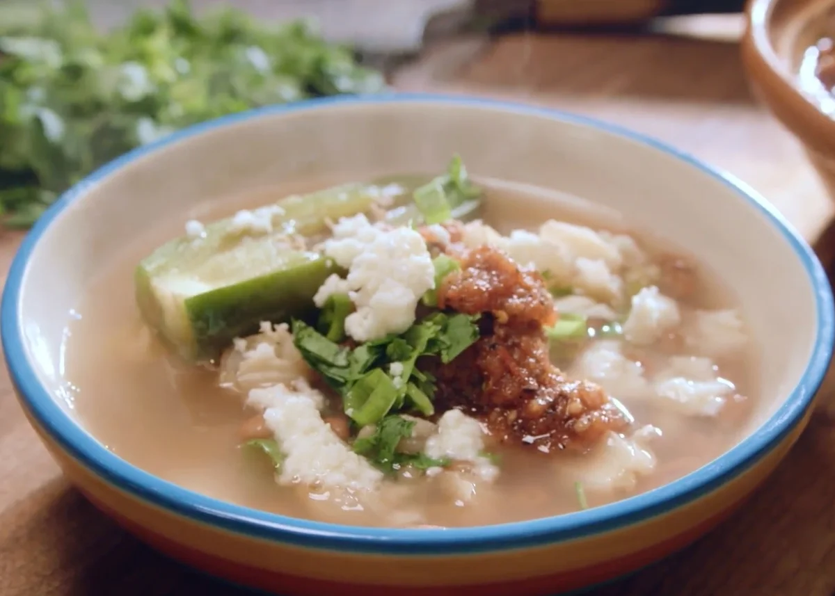 Hominy and Pinto Bean Stew