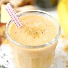 Batido de manzana y té verde