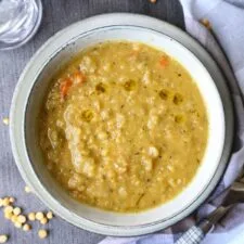 Vegetarian Split Pea Soup