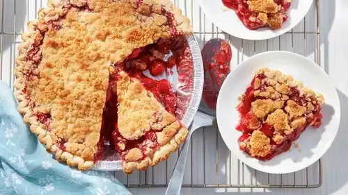 Cherry Crumb Pie