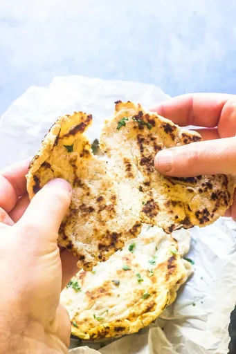 Pan Naan Cetogénico