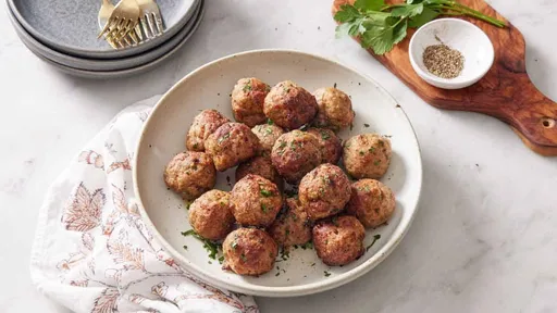 Air Fryer Turkey Meatballs