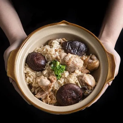 Pollo con arroz en olla a presión