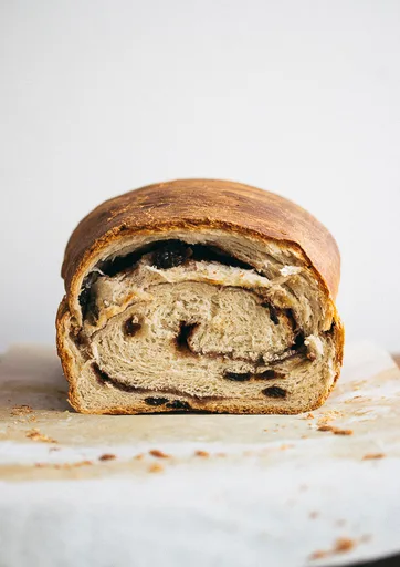 Cinnamon Raisin Swirl Bread