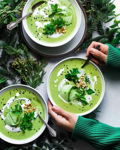 Vegan Green Goddess Soup