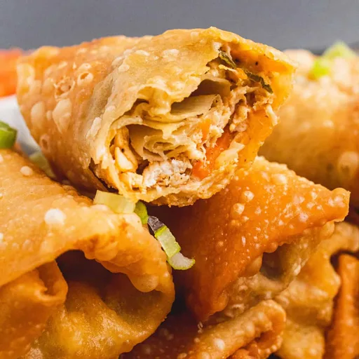 Buffalo Chicken Egg Rolls
