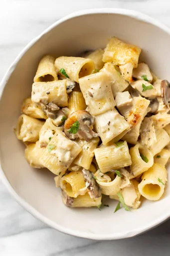 Leftover Turkey Pasta Bake
