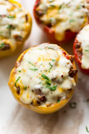 Pimientos Rellenos al Estilo Mexicano