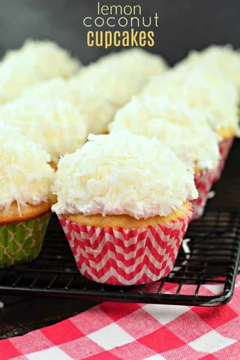 Lemon Coconut Cupcakes