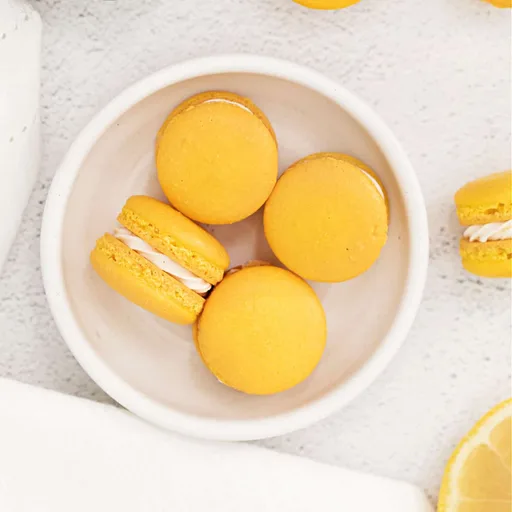 Lemon Curd Macarons Recipe