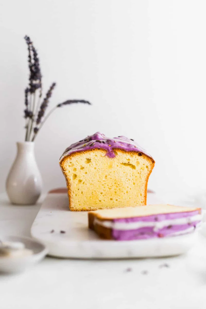 Lemon Lavender Pound Cake