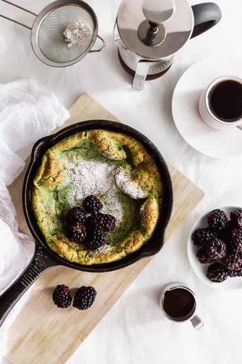 Matcha Dutch Baby