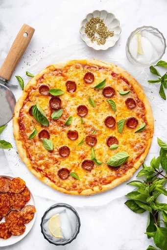 Base de pizza proteica