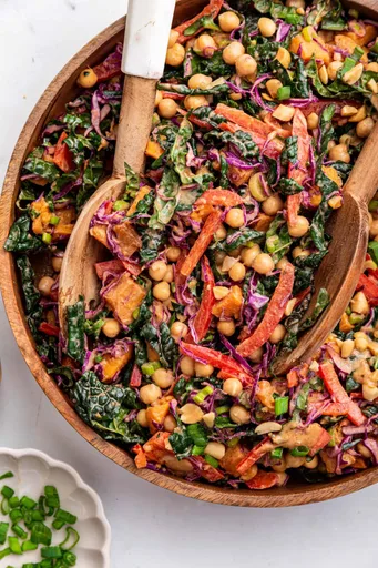 Kale Sweet Potato Salad
