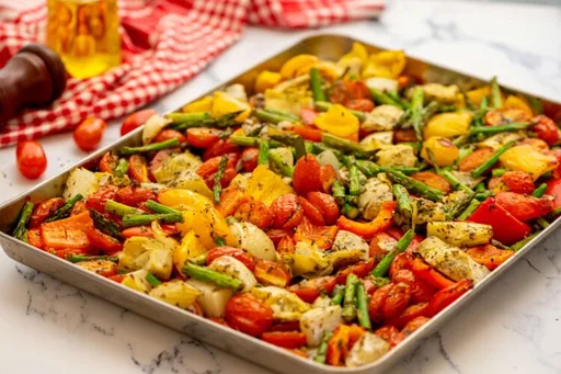 Verduras asadas a la Toscana