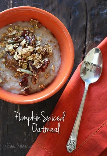 Pumpkin Spiced Oatmeal