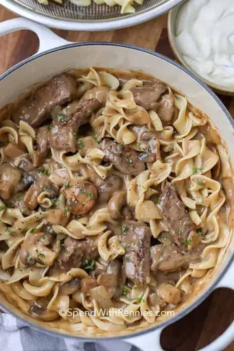 Beef Stroganoff