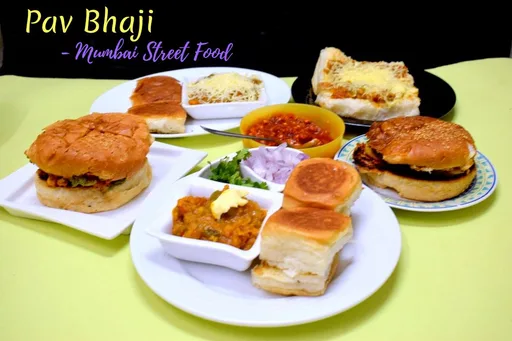 Mumbai Pav Bhaji | How to Street Style Pav Bhaji